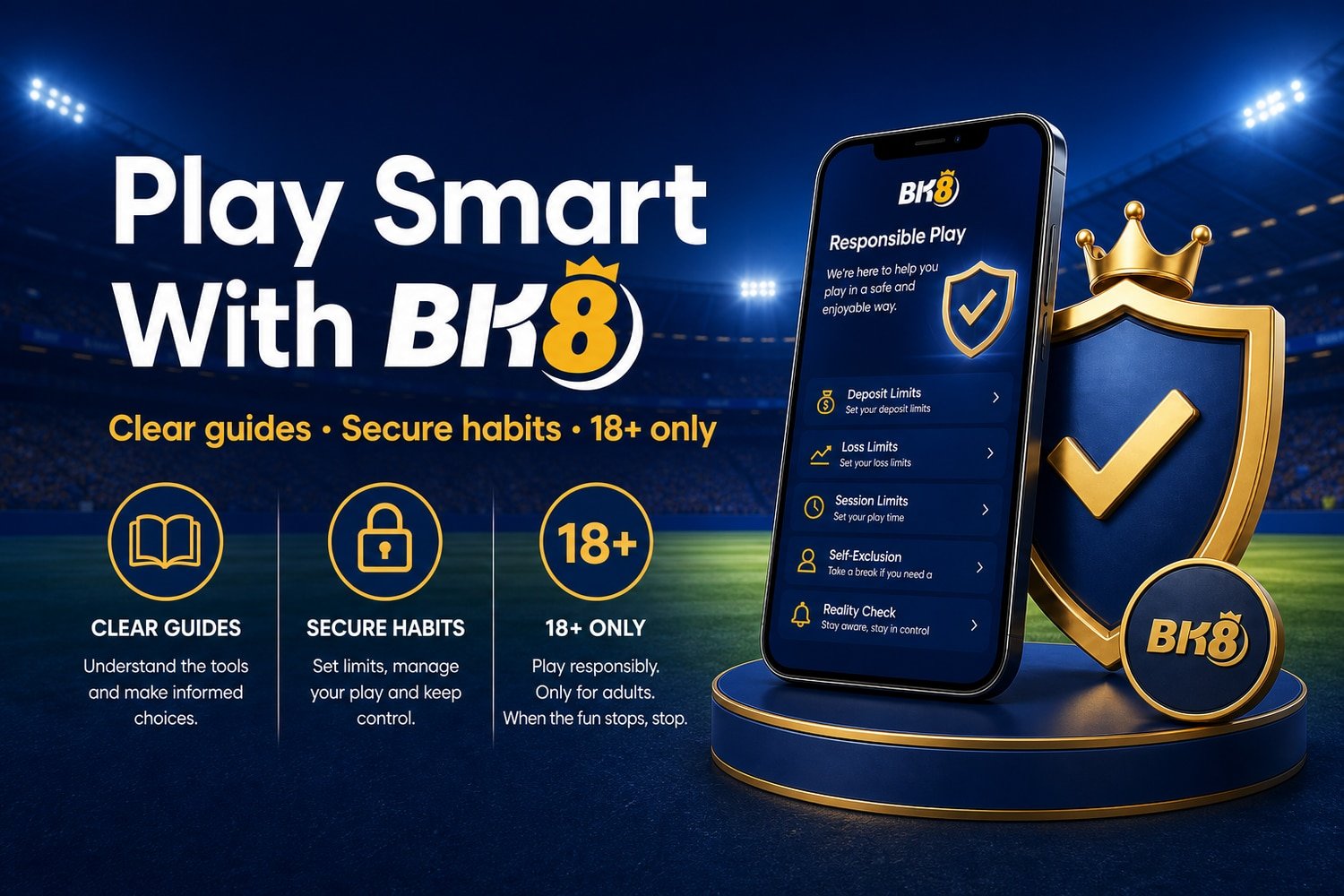 Play smart with BK8 — clear guides and 18+ only
