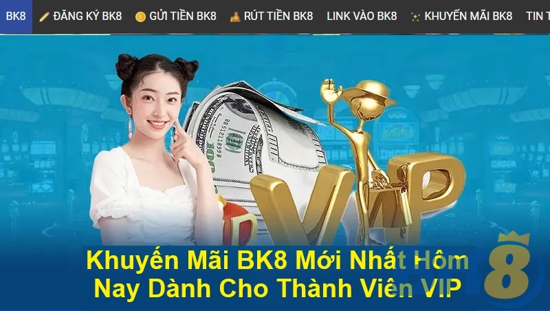 Khuyến Mãi BK8 Mới Nhất Hôm Nay Dành Cho Thành Viên VIP